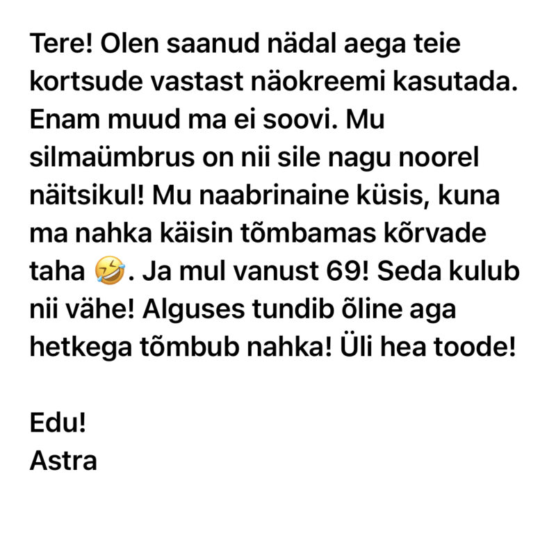 "Ilu Saladus" - Nahka taastav ja kortsukesi siluv näokreem - Image 6