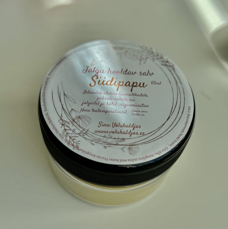 Jalgu hooldav salv "Siidipapu"