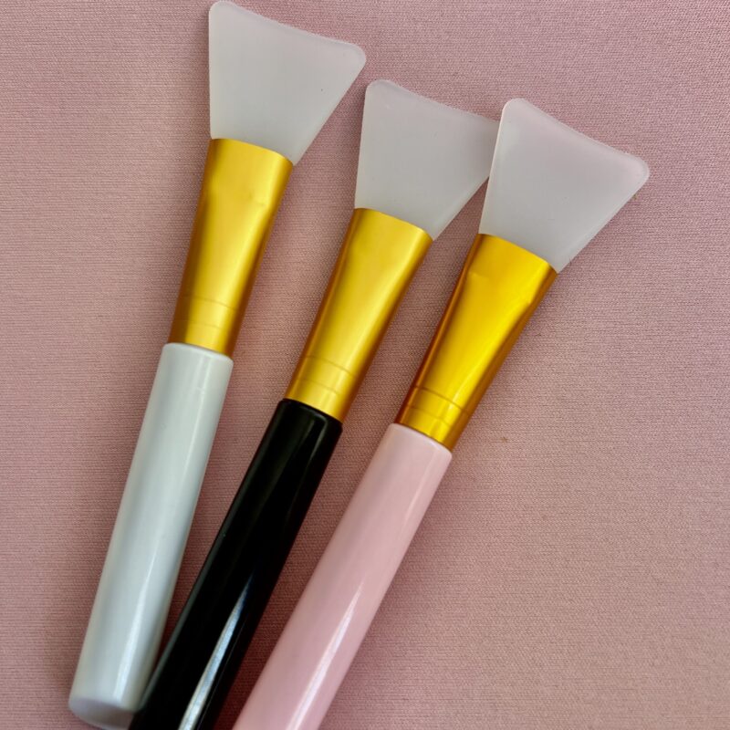 Silikoonist spaatel näomaskide, kreemide vm peale kandmiseks