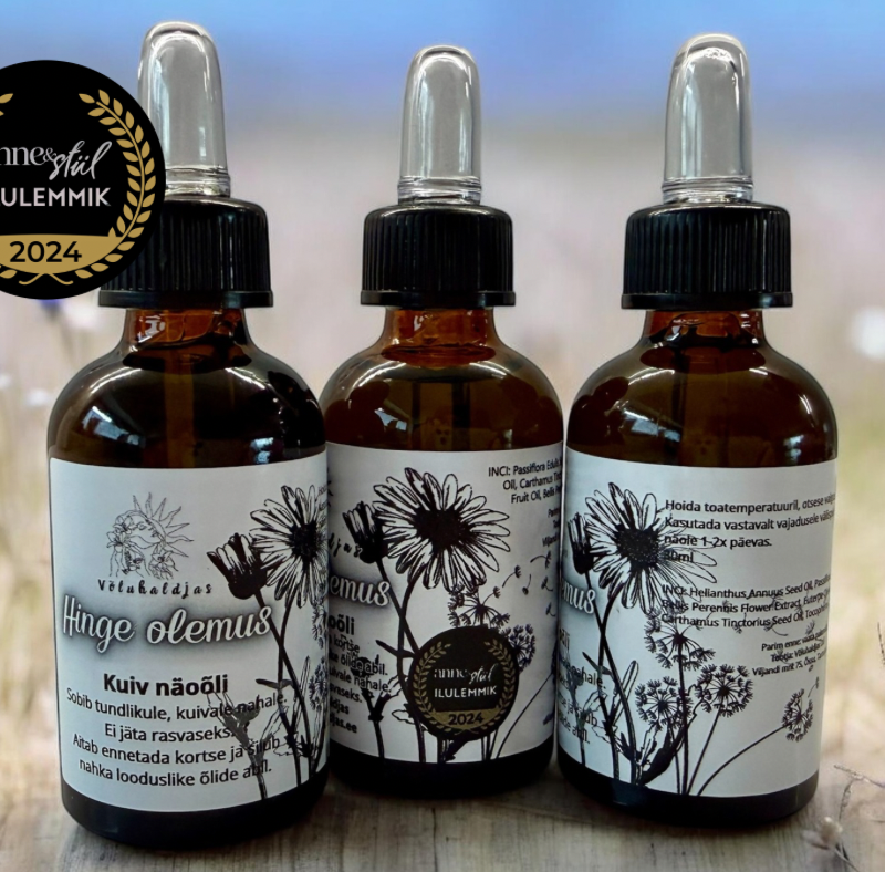 "Hinge olemus" kuiv näoõli tundlikule, kuivale nahale