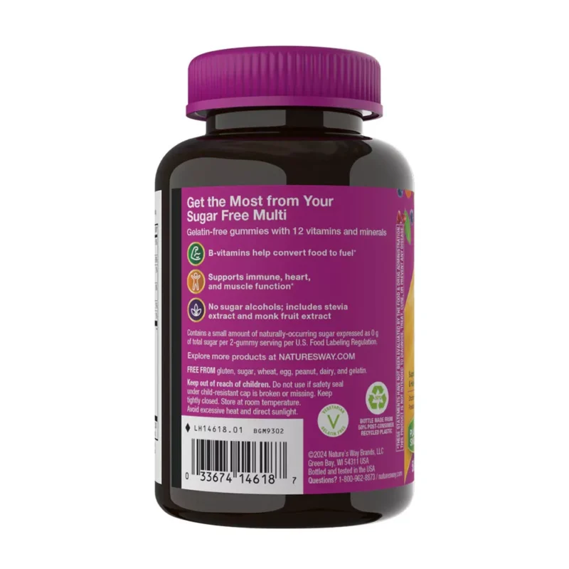 Alive!® Naiste suhkruvaba multivitamiin (50 kummikommi) - Image 2