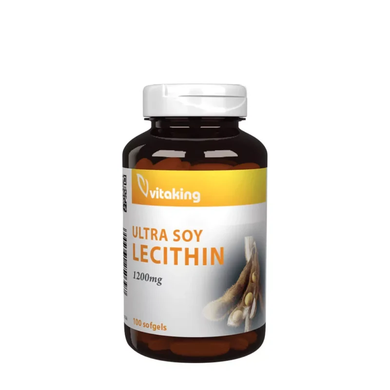 Vitaking Sojaletsitiin 1200 mg (100 kapslit)