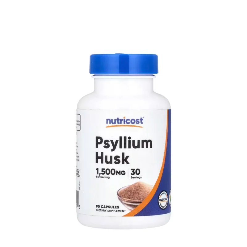 Nutricost Psülliumkestad 1500 mg (90 kapslit)